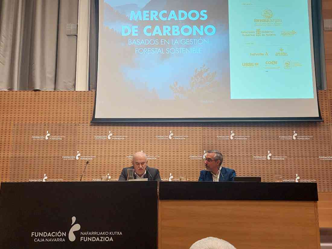 Un momento de la Jornada sobre Mercados de Carbono basados en la gestión forestal sostenible